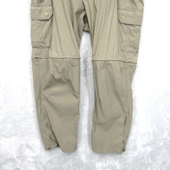 Kuhl Pants Mens 40X30 Liberator Convertible Zip Off Shorts Stealth Utility Beige - Picture 2 of 13